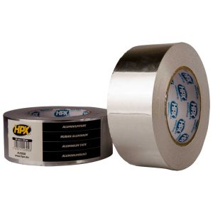 Alu-tape 50mm breed x 10 Mtr