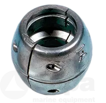 Aluminium Anode voor Ø25mm-as Bolvormig