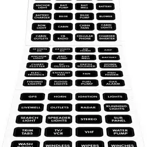 BS SET NAAMPLAATJES ZEK.DOOS