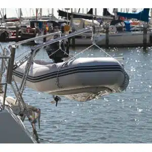 Batsystem Davit systeem DV25 voor ronde spiegel