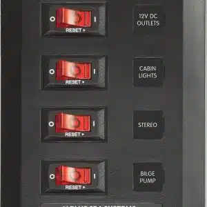 Blue Sea budget panel 4-voudig auto