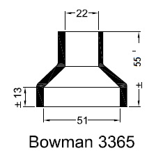 Bowman manchet 3365
