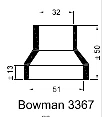 Bowman manchet 3367
