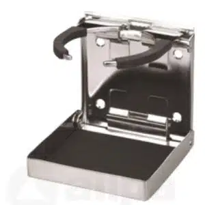 Drankhouder RVS 304, uitklapbaar, met verstelbare grip