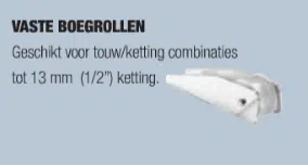 Fixed Bow Roller 1 P104332