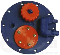 Flensplaat voor kunststof brandstoftanks vanaf 33ltr