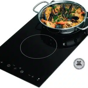 Flush mount keramische 2-pits kookplaat 220V touchscreen contol