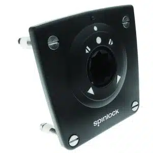 Frontplaat tbv motorbediening met lierhendel