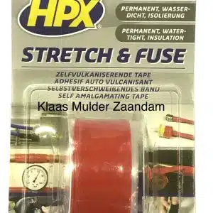 HPX Stretch and Fuse Reddingstape - 25mm x 3M, rood
