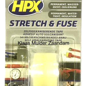 HPX Stretch and Fuse Reddingstape - 25mm x 3M, transparant