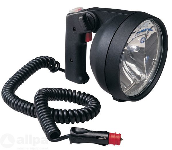 Hella Twin Beam hand-zoeklicht incl 3.5mtr spiraalsnoer