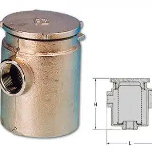 Hollex Brons waterfilter 3/4" type 1