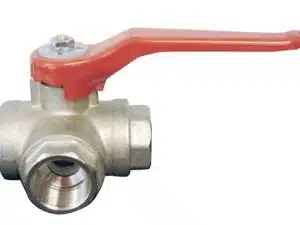 Hollex Driewegkogelafsluiter 1/2" T-boring