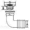 Huiddoorvoer afvoer RVS 19mm