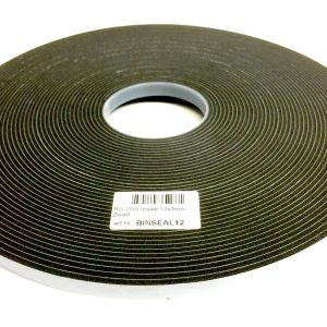 Inseal Zwart 12x3mm per meter