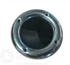 Kabeldoorvoer met RVS ring, Ø90