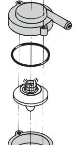 Klep bochtbeluchter AV006