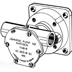Koelwaterpomp Flensmontage F4B-9