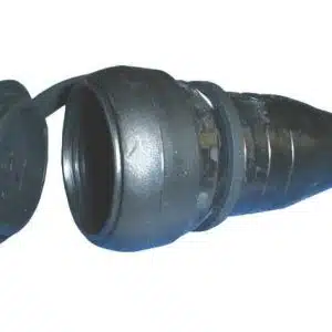 Koppelcontactstop ♀ contrastekker M.R.A. Rubber