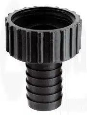 Koppeling voor Plug 1 1/4" met rechte slangaansl. 25mm