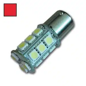 LED Bay15D 10-30V / 2,5W rood 18 LEDS