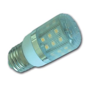LED E27 10-30V / 4 W warm wit 42 LEDS cover