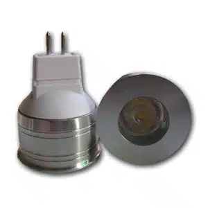 LED MR11 30°/120° dimbaar 10-30V 1,5W warm wit