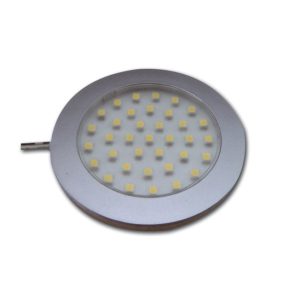 LED Spot metaal 10-30V 2,8W warm wit ø68mm