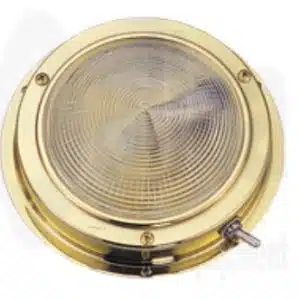 LED plafondlamp, messing 12V/1,7W