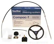 Light Duty Systeem Kabel 10' 3.05mtr + Stuur Riviera Zwart *