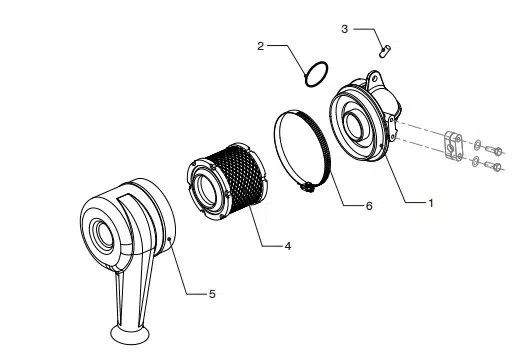 Luchtfilter Element M2.13/18/3.29/4.35/45