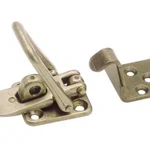 Luikoverval hoek messing #102