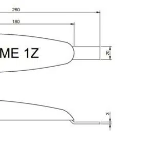 MME Anode Zink Huid/Roer MME1Z