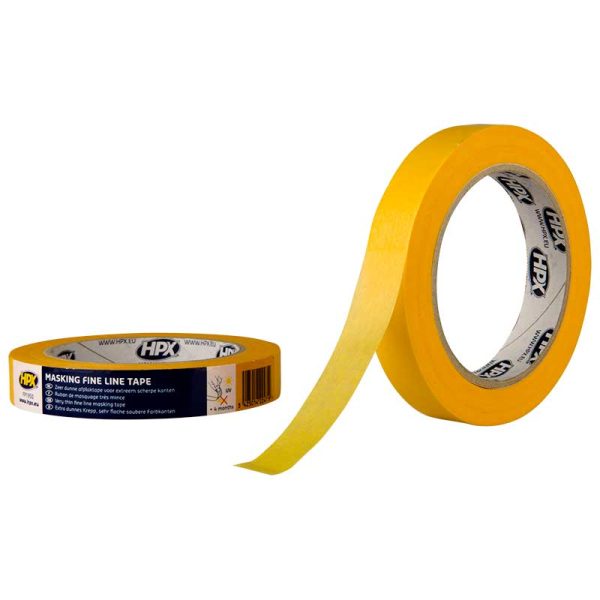 Masking tape 4400 - oranje 19mm x 50M