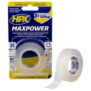 Max power transparant 19mm x 2M