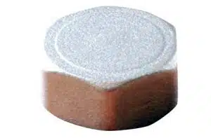 Messing DOP sok binnendraad 1/4