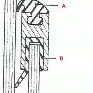 Meter rubber profiel PR0651