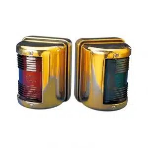 Navigatielampen messing SET (BB + SB)