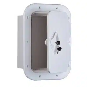 Opbergbox 27.5x37.5cm M/Slot Wit