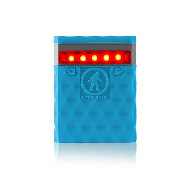 Outdoor Tech KODIAK 2.0 Powerbank - blauw (DEMO) + gratis Calamari snoer!