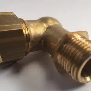 Peilglasknie 1/2" bevestiging bovenzijde