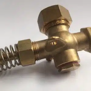 Peilglaskraan zelfsluitend + plug