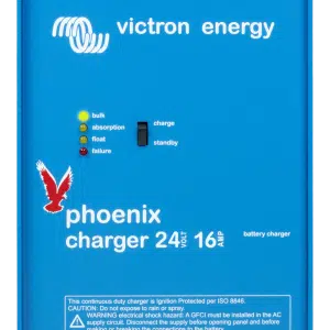 Phoenix lader, 24V, 16A, 2+1