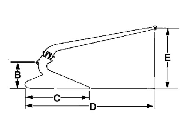 Ploegschaaranker 12 kg