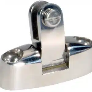 RVS Dekfitting met scharnier #212