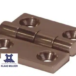 RVS Scharnier 38x38mm #1