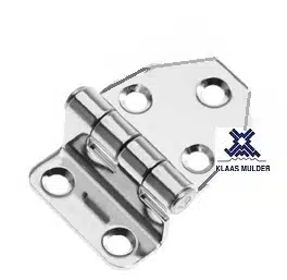 RVS Scharnier 48x37mm #16