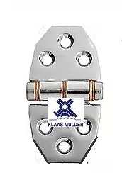 RVS Scharnier 64x37mm #19