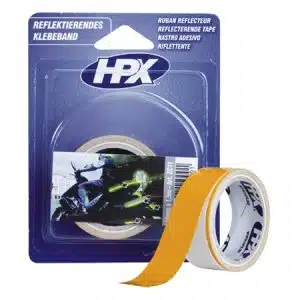 Reflecterende tape-geel 19mmx1,5M in bl.