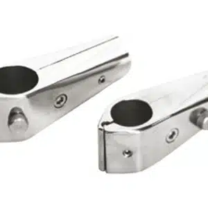 Rvs vlaggenstokhouder voor rail 25mm